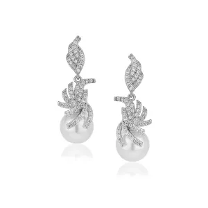 18Kt Gold Plated Contemporary Fancy Drop Earring For Women