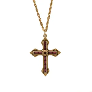 Agape - Ashkhen Long Cross Necklace