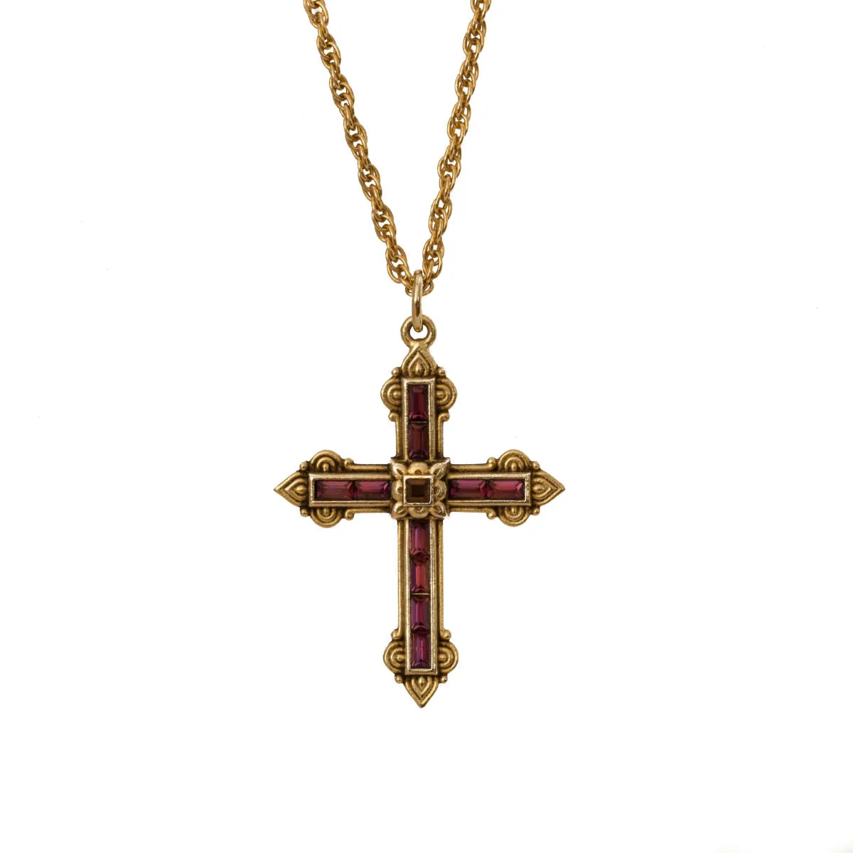 Agape - Ashkhen Long Cross Necklace
