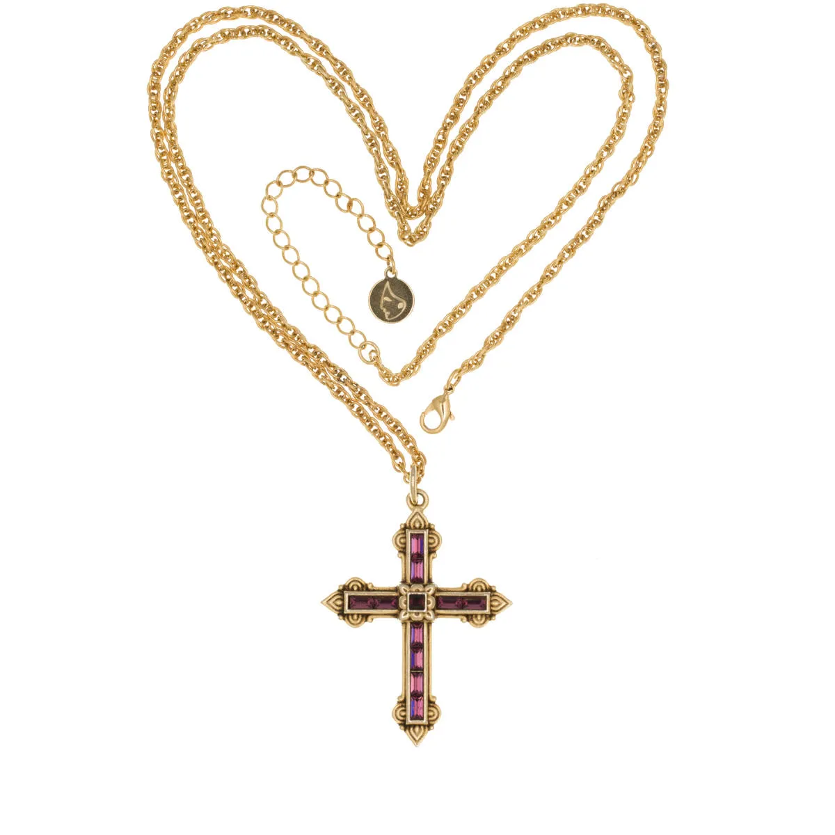 Agape - Ashkhen Long Cross Necklace