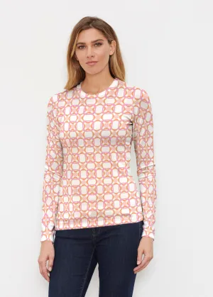 Bangles & Dots (8022) ~ Butterknit Long Sleeve Crew Top