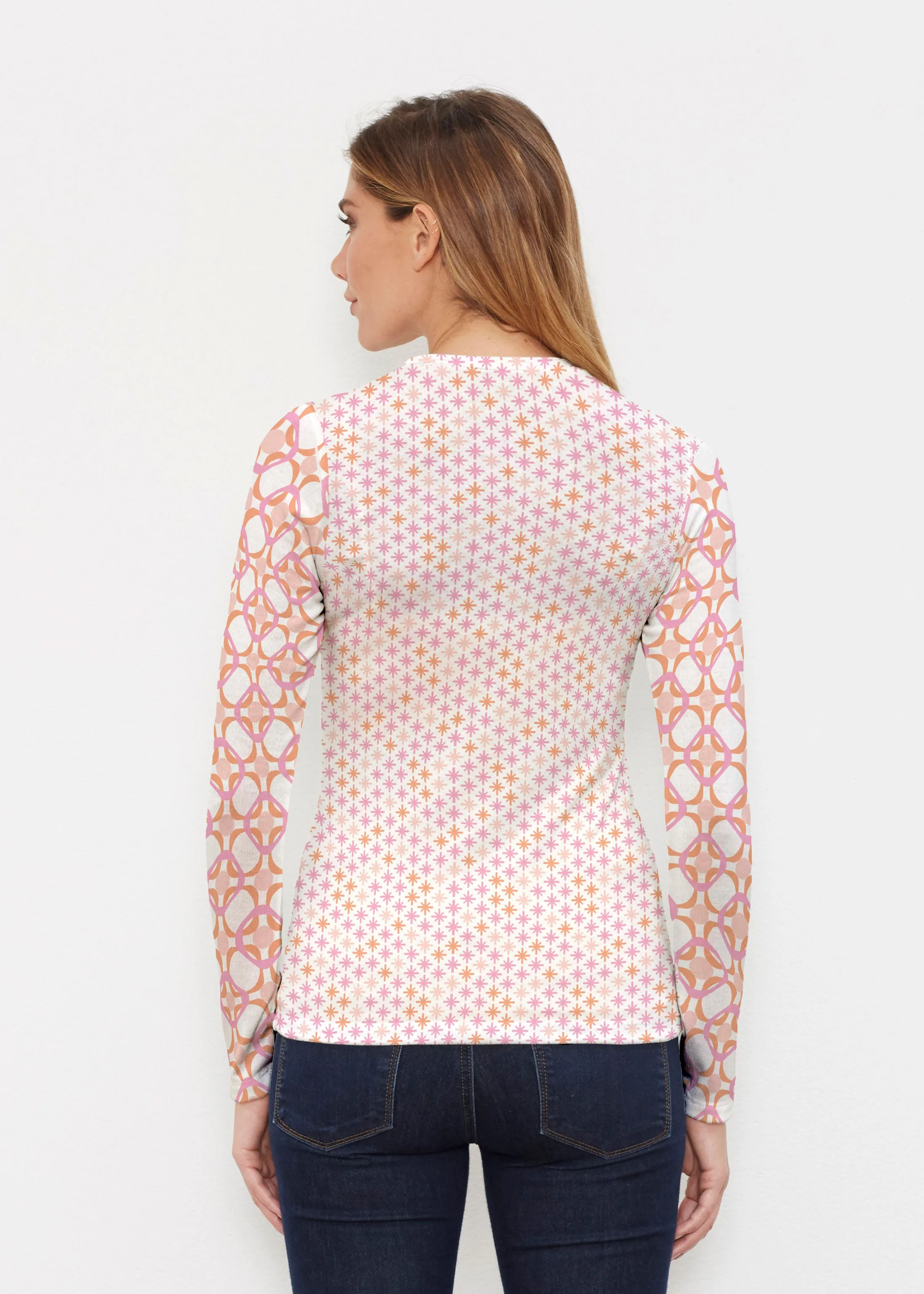 Bangles & Dots (8022) ~ Butterknit Long Sleeve Crew Top