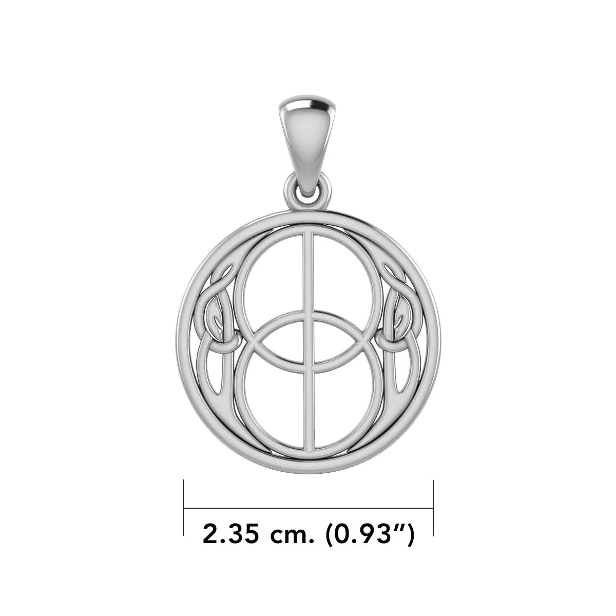 Beyond the sacred and real ~ Chalice Well Sterling Silver Pendant TP3272
