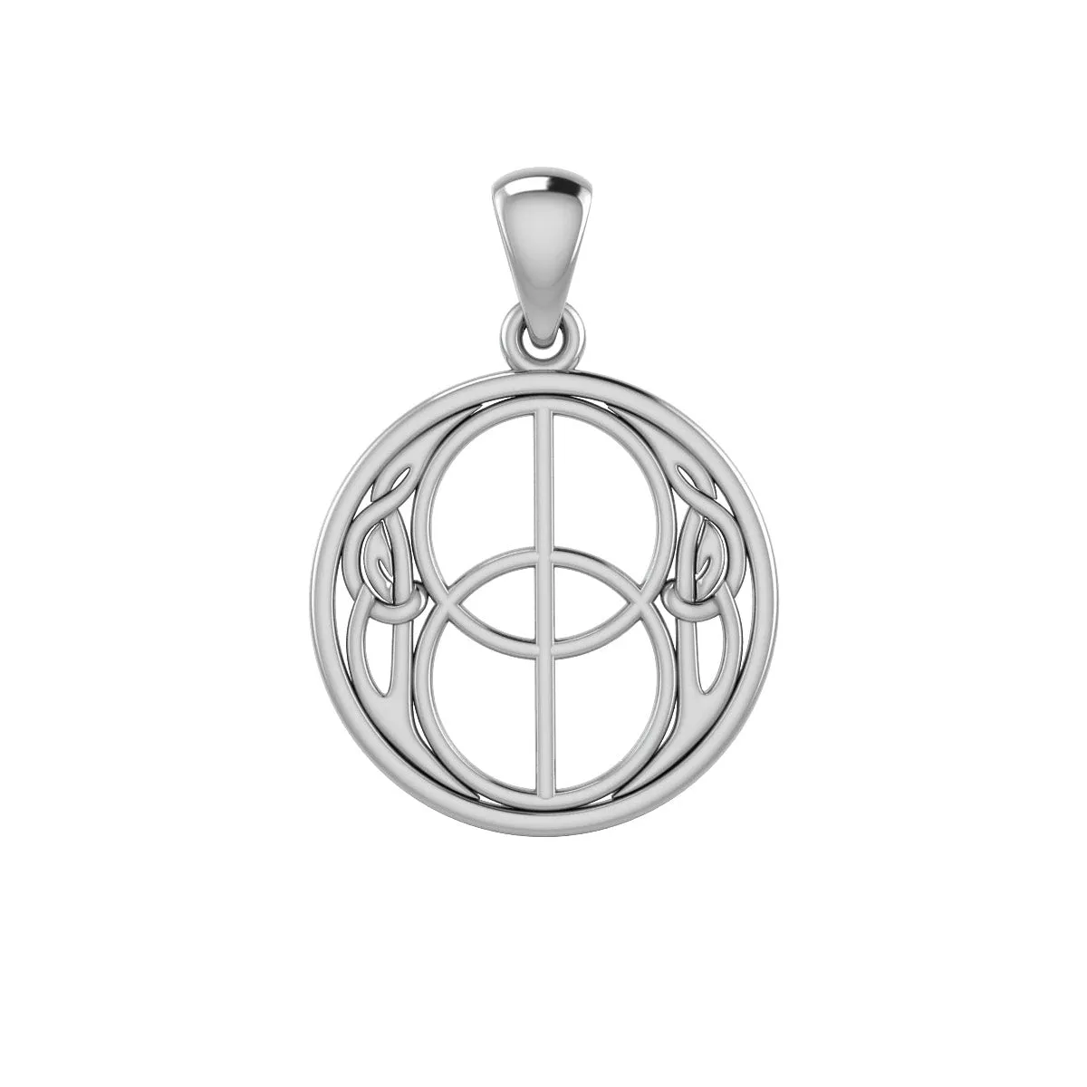 Beyond the sacred and real ~ Chalice Well Sterling Silver Pendant TP3272