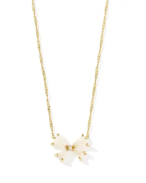 Blair Bow Small Short Pendant