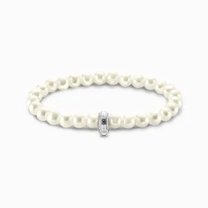 Charm Bracelet Pearls Silver | Thomas Sabo