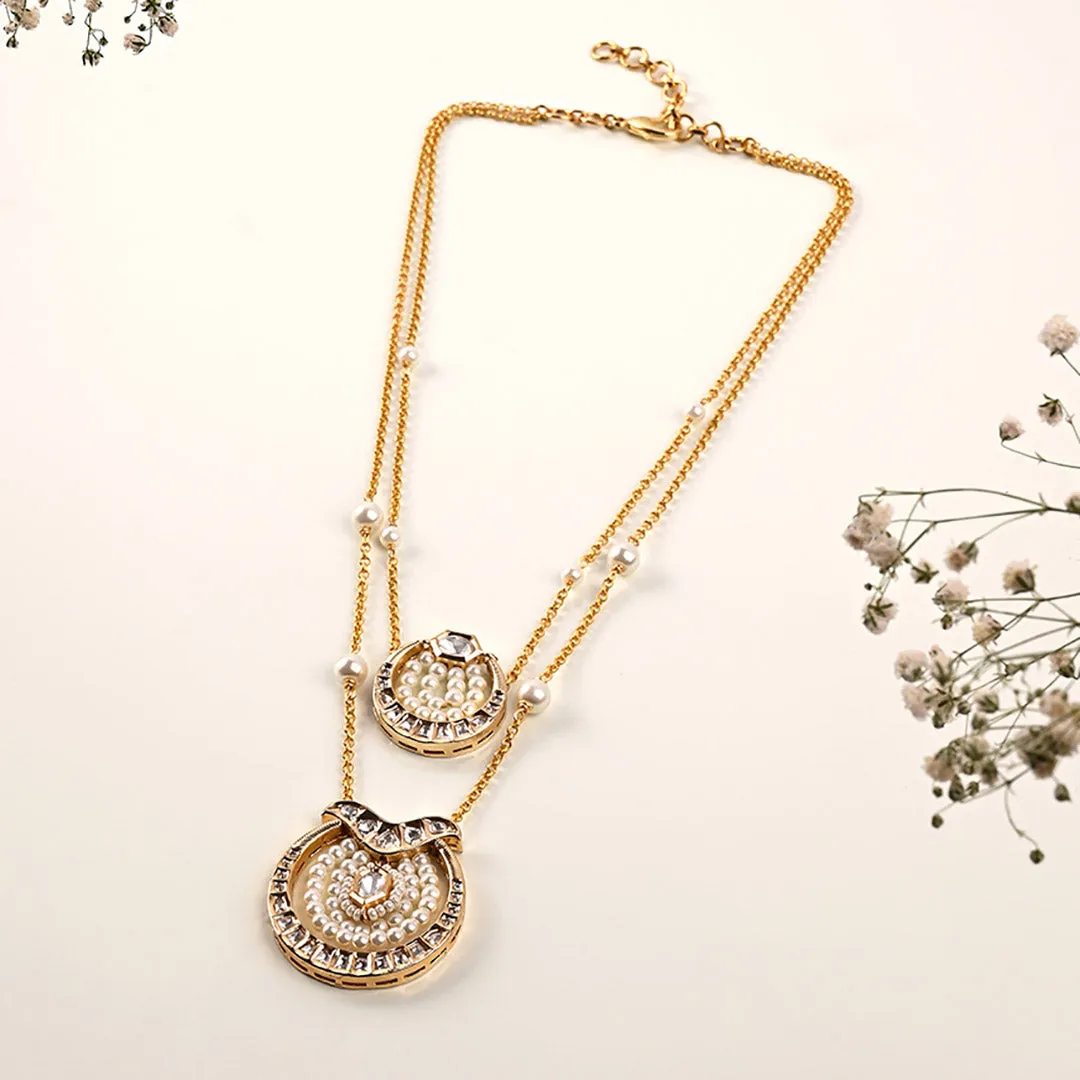 Classic Pearl Dainty Necklace - JUJBR23N4