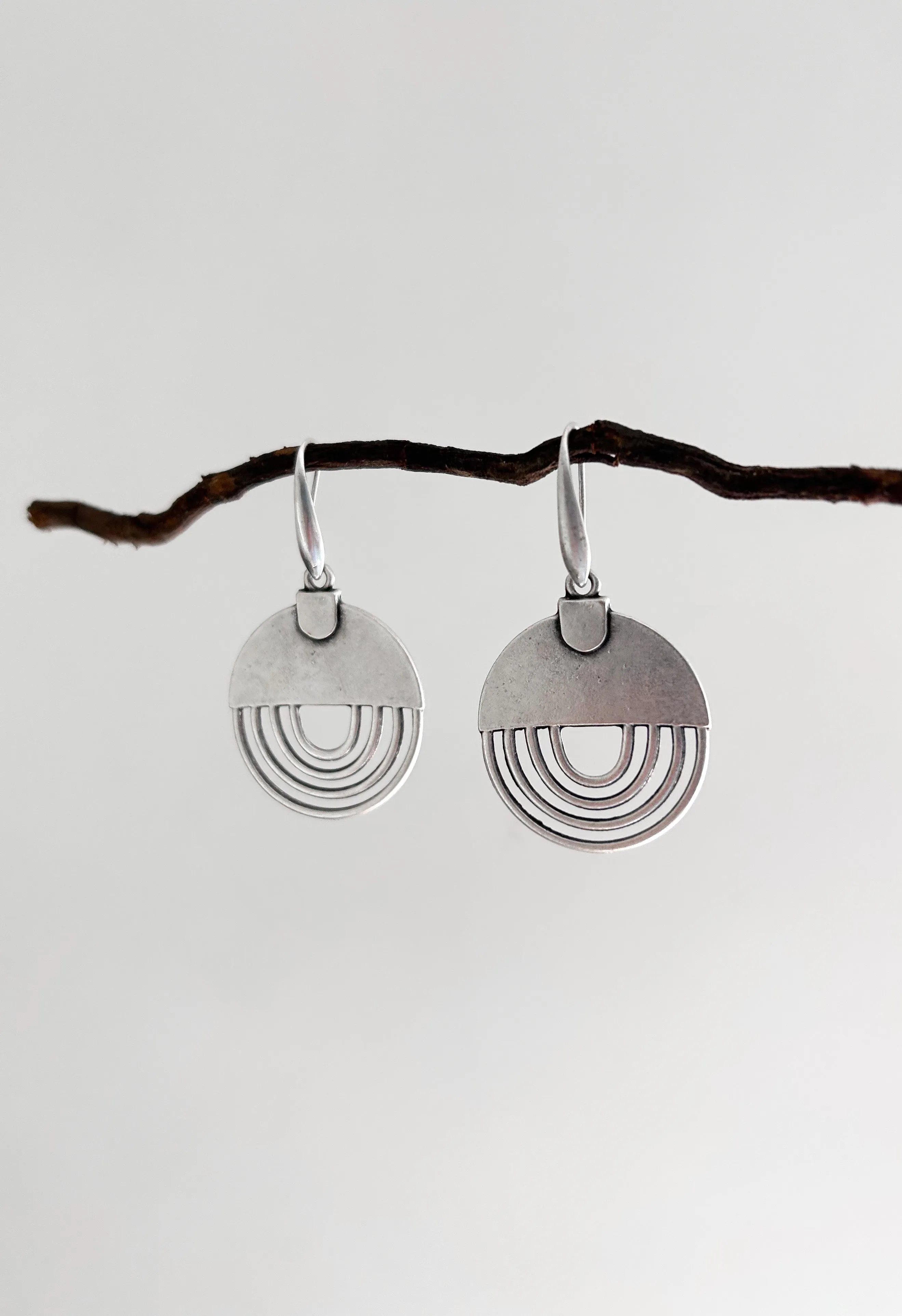 Concentric Rings Earrings