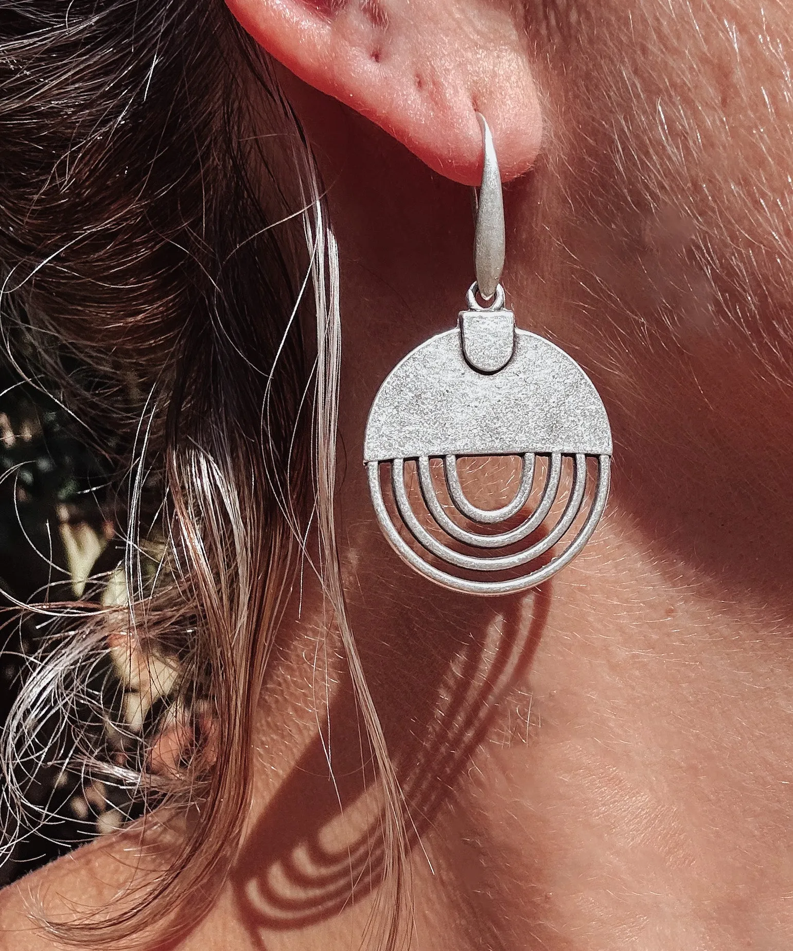 Concentric Rings Earrings