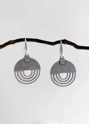 Concentric Rings Earrings