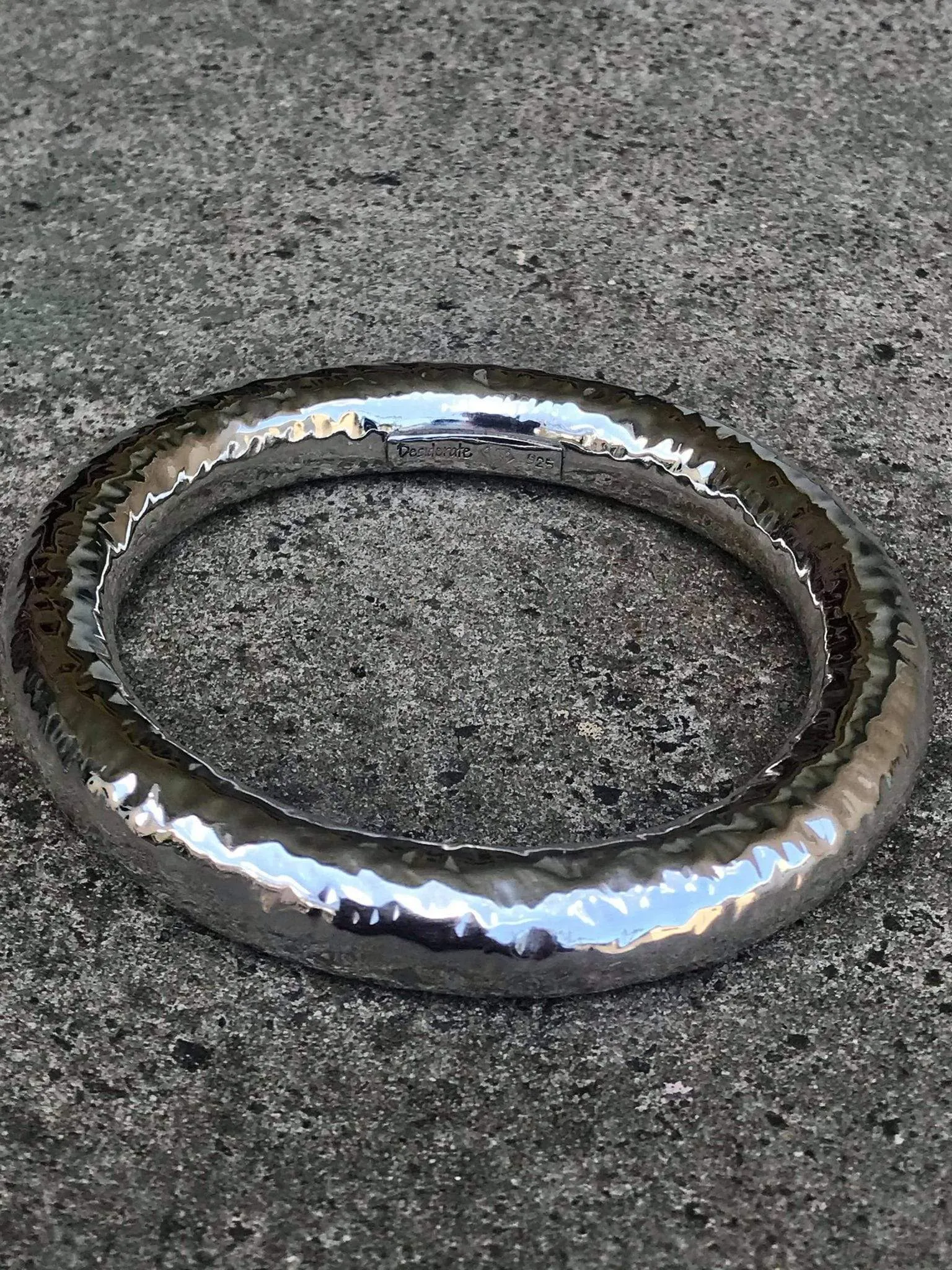 Contempo Beaten Bangle 14 MM