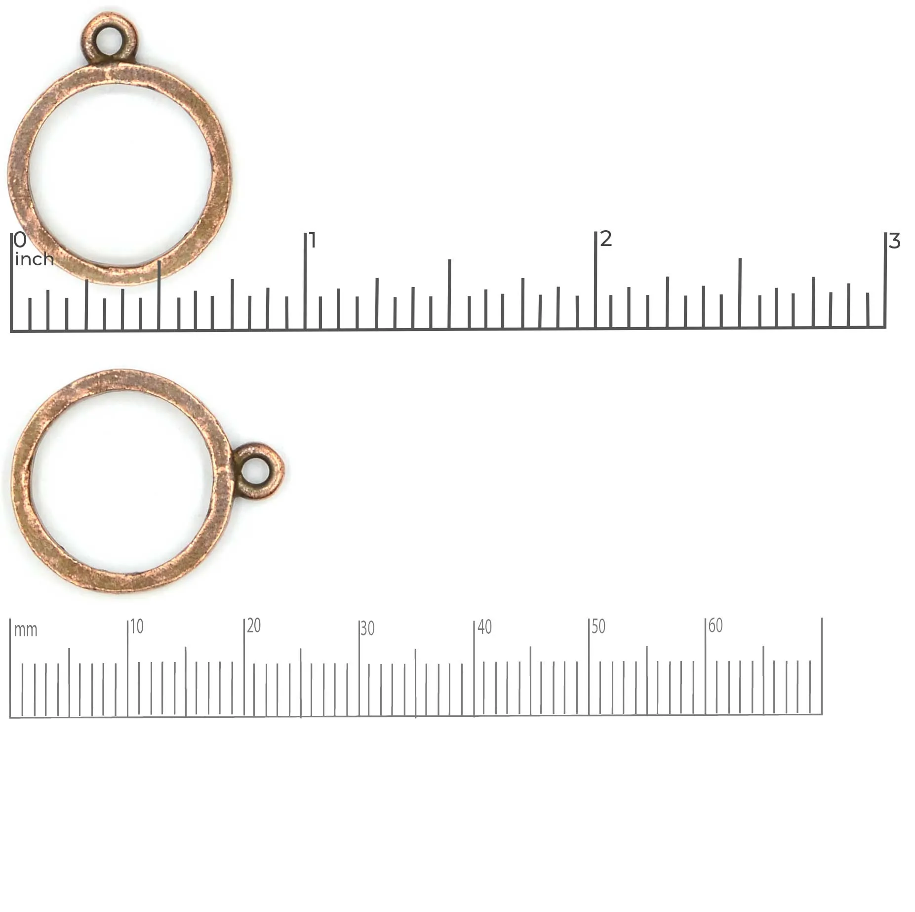 Contemporary Ring- Antique Gold