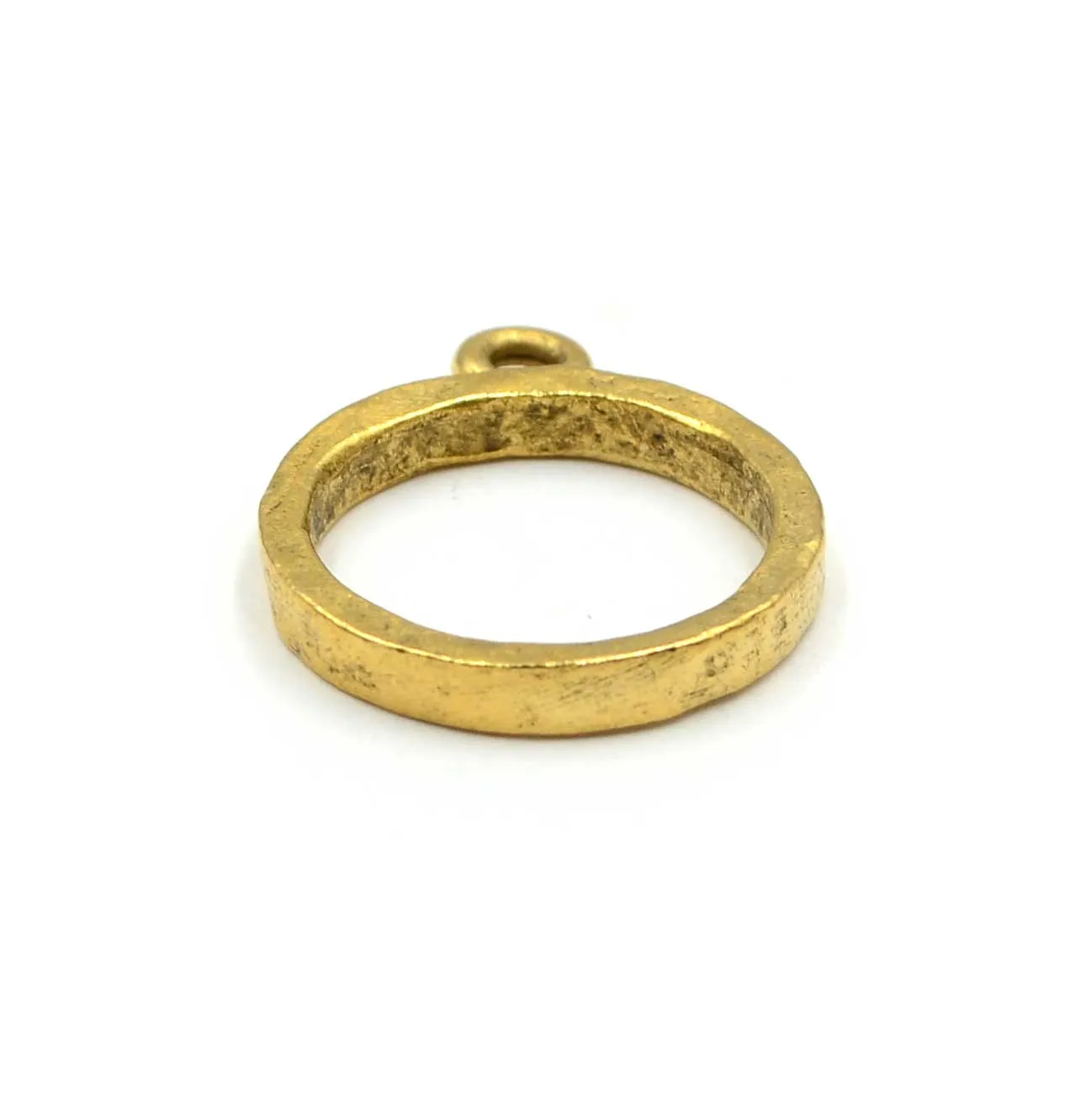 Contemporary Ring- Antique Gold