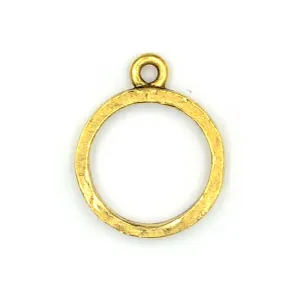 Contemporary Ring- Antique Gold