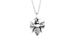 Cute Bee Charm Chain Pendant Necklace