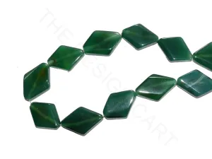 Dark Green Diamond Agate Stones