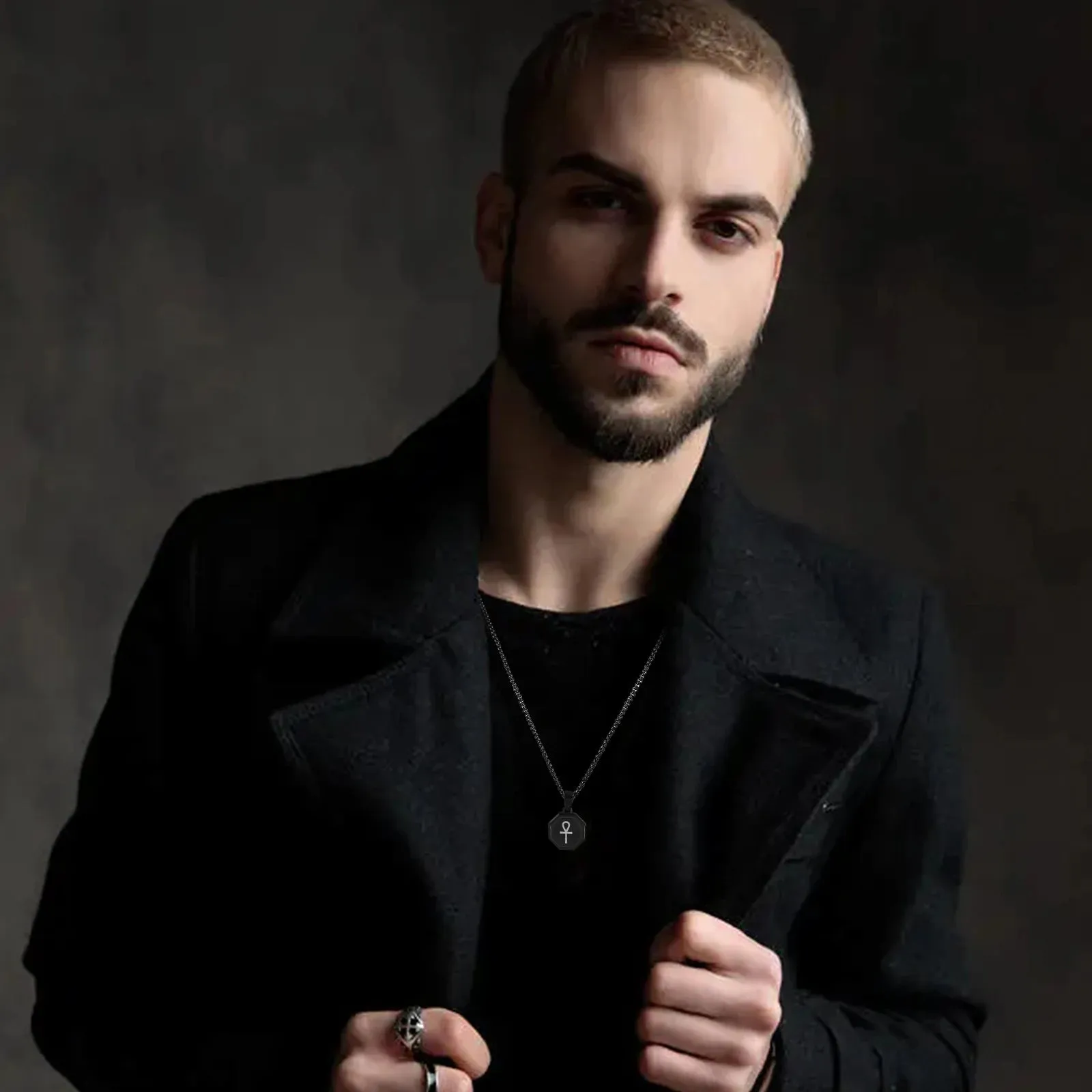Egyptian Ankh Cross Necklaces for Men
