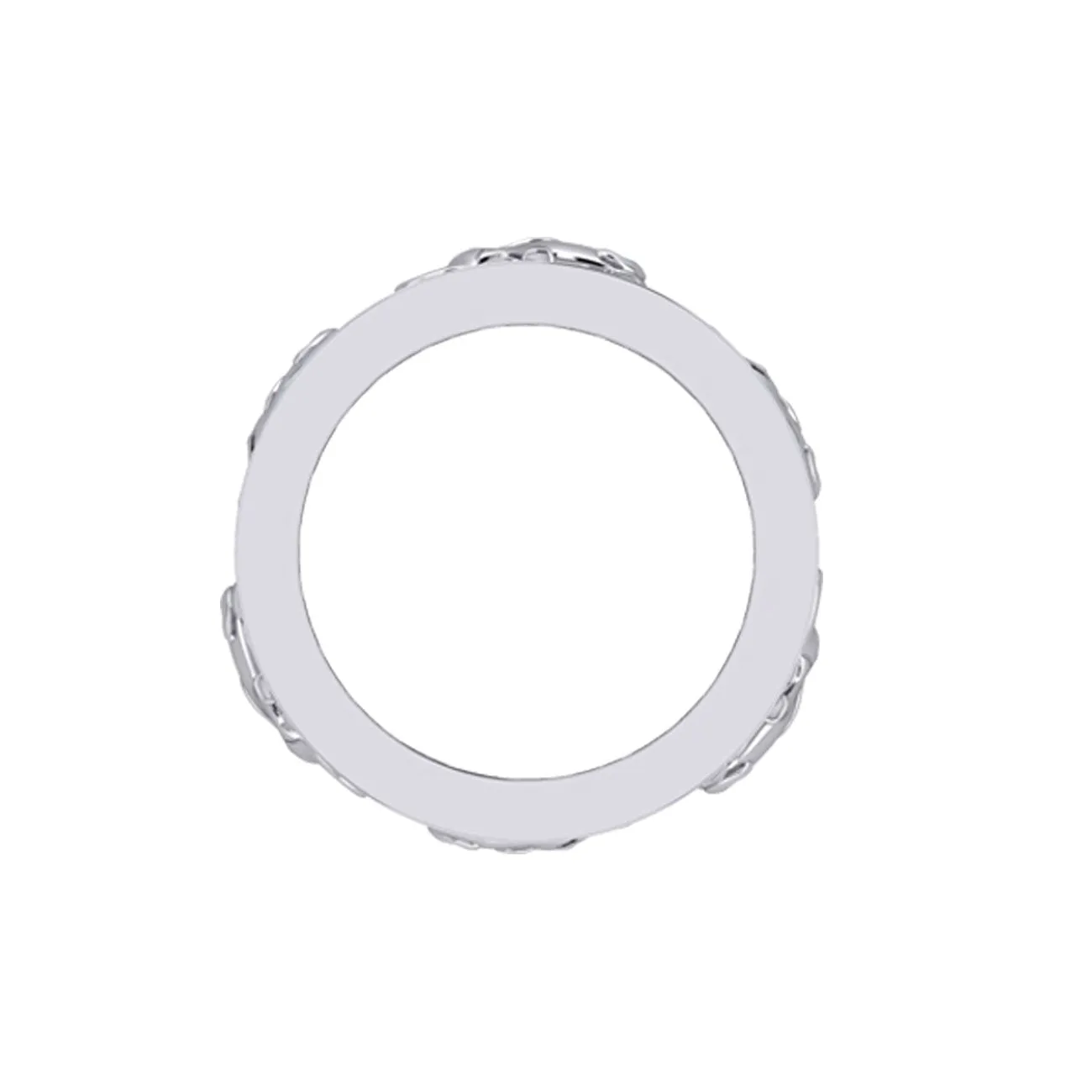 Elephant Silver Spinner Ring TRI2453