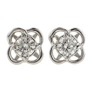 Entwined Diamond Stud Earrings- Heirloom by Doyle & Doyle