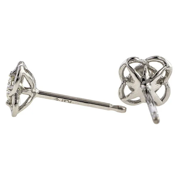 Entwined Diamond Stud Earrings- Heirloom by Doyle & Doyle