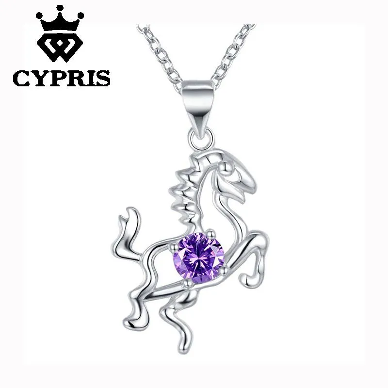 Fashion Horse Pendant Necklace For Women