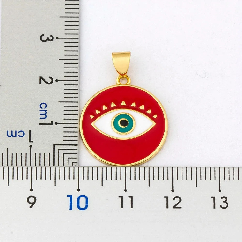Fashion Trendy Girl Lady Micro Pave CZ Copper Pendent Necklace Gift