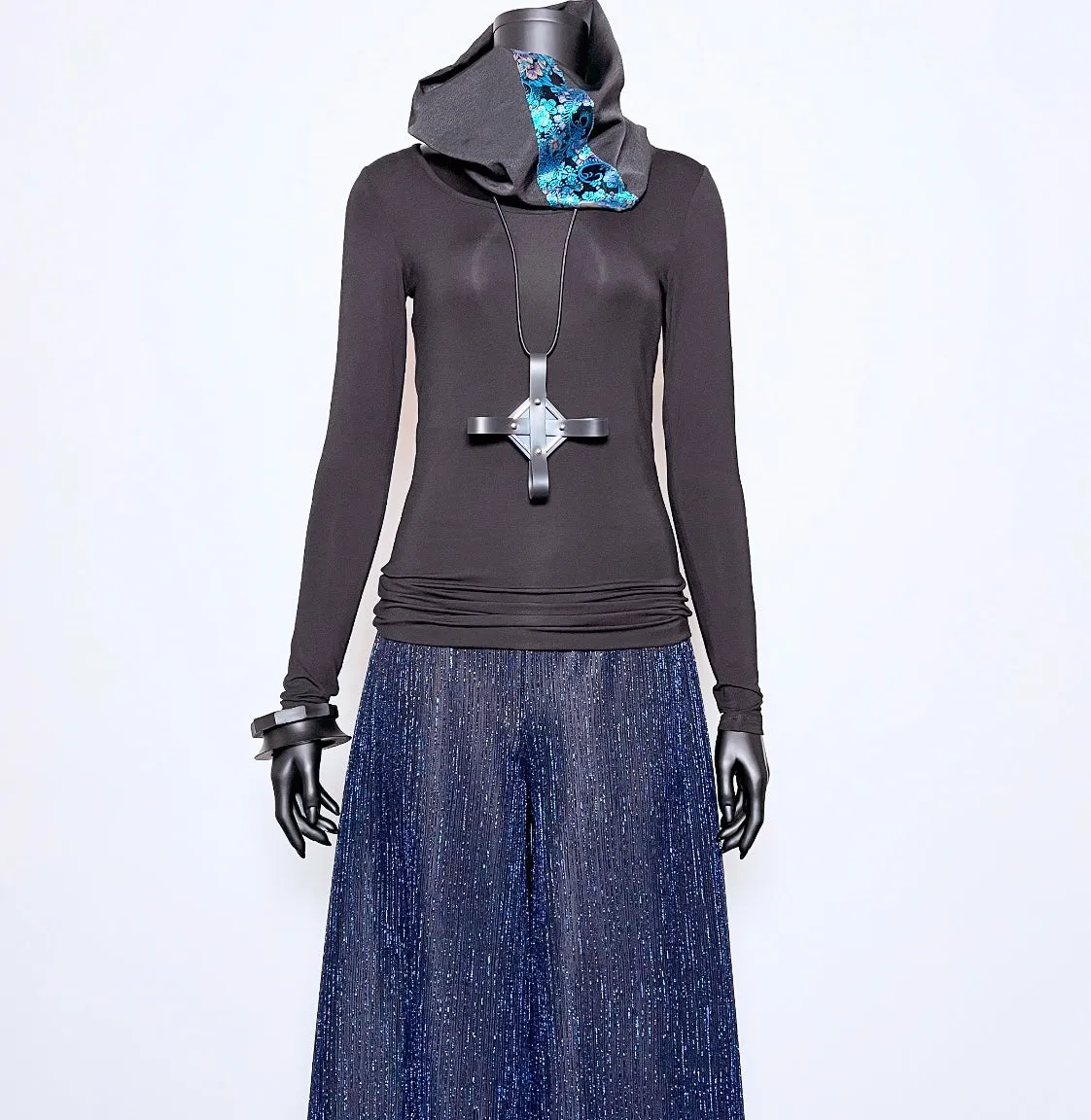 Flared Pant - Purple Sparkle