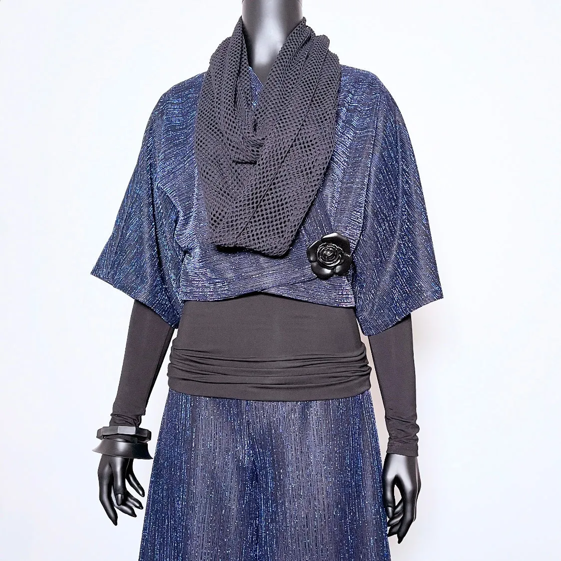 Flared Pant - Purple Sparkle