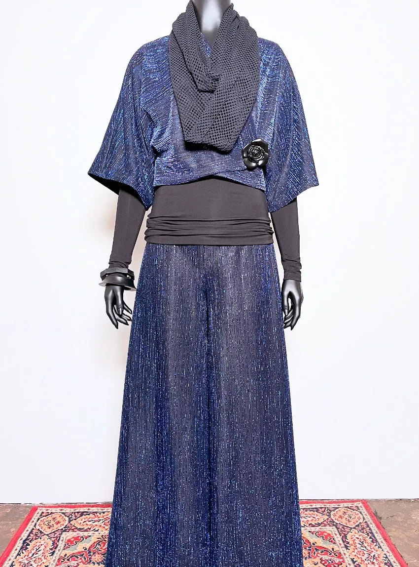 Flared Pant - Purple Sparkle