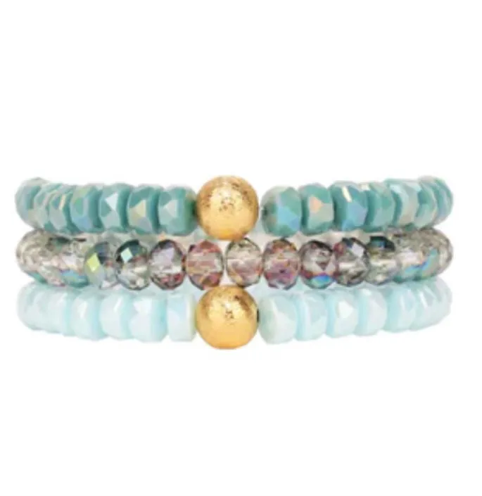 GLACIER BRACELET SET OF 3