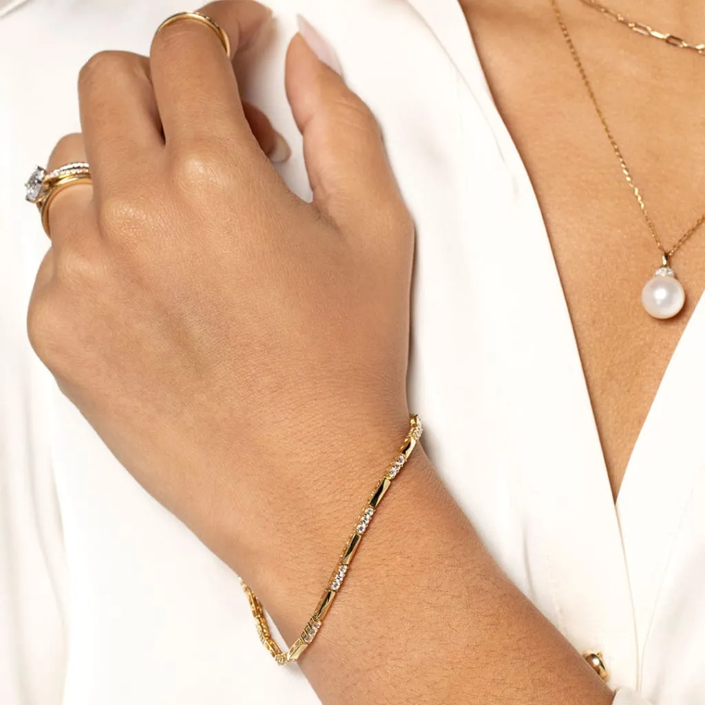 Glimmer Bracelet | 9ct Gold