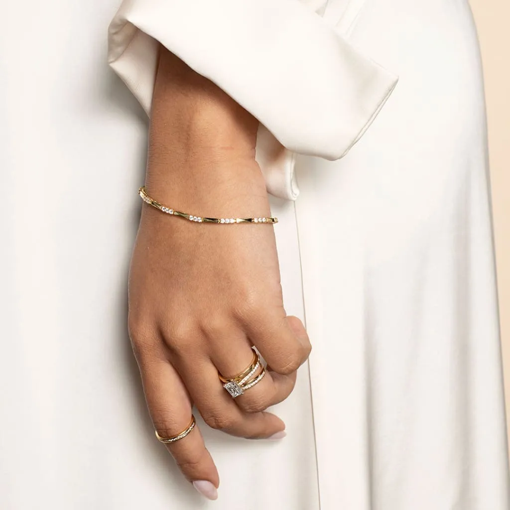 Glimmer Bracelet | 9ct Gold