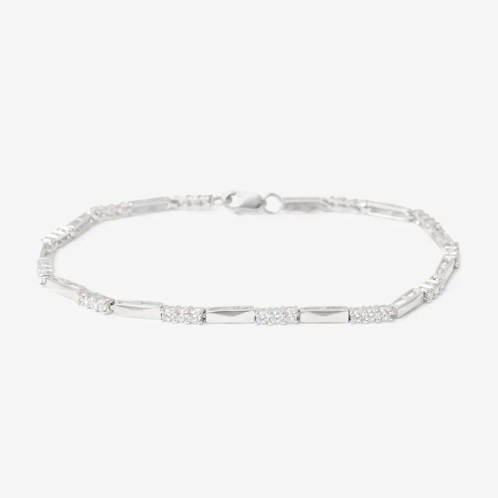 Glimmer Bracelet | 9ct White Gold