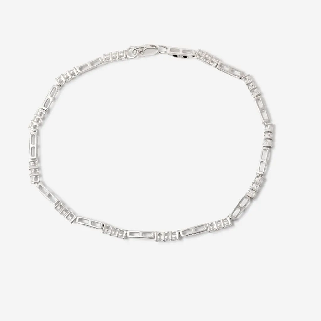 Glimmer Bracelet | 9ct White Gold