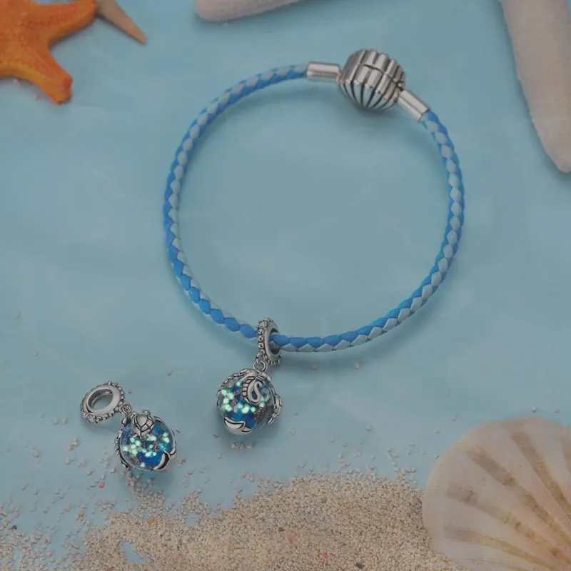 Glow in the Dark Luminous Seahorse Dangle Charm