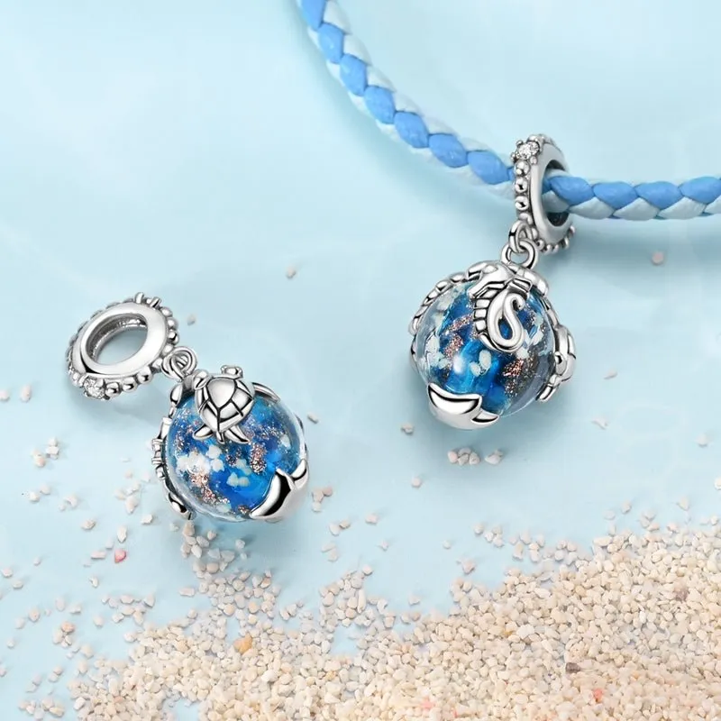 Glow in the Dark Luminous Seahorse Dangle Charm