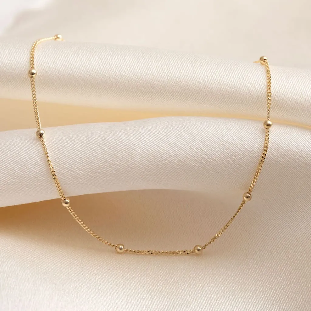 Gold Droplet Bracelet | 9ct Gold