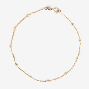 Gold Droplet Bracelet | 9ct Gold
