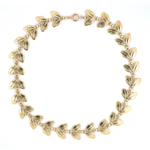 Gold Leaf Necklace