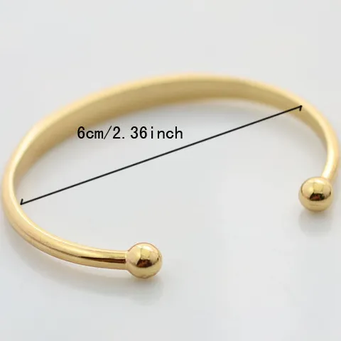 Gold Plated Love Bangle