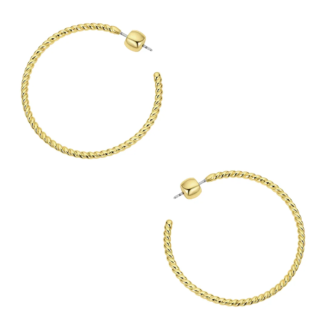 Gorjana Crew Large Hoops