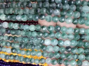 Gray Green Circular Agate Stones