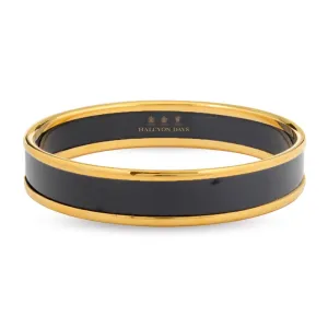 Halcyon Days "Black & Gold" Bangle