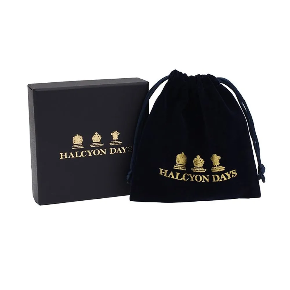 Halcyon Days "Navy & Gold" Bangle