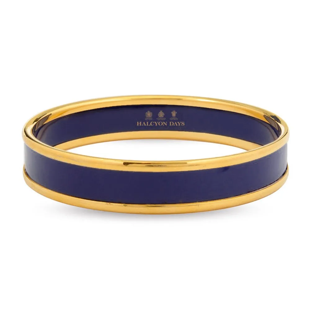 Halcyon Days "Navy & Gold" Bangle