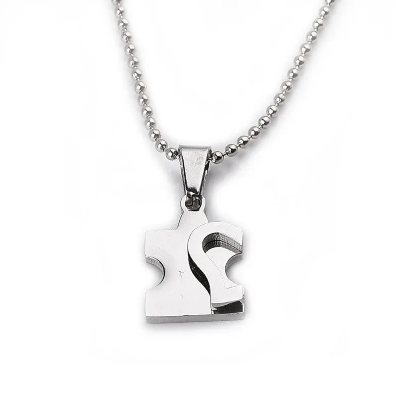 Heart-Shaped Couple Necklaces for Valentine
