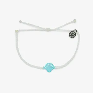 Iridescent Shell Bracelet - White