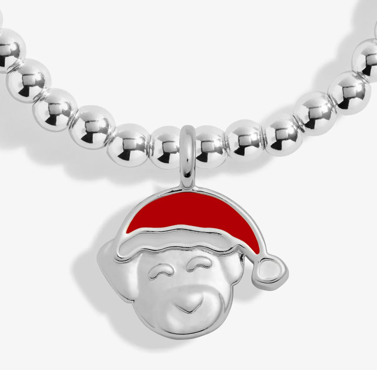 Joma Jewellery 'Santa Paws' Kids' Christmas A Little Bracelet