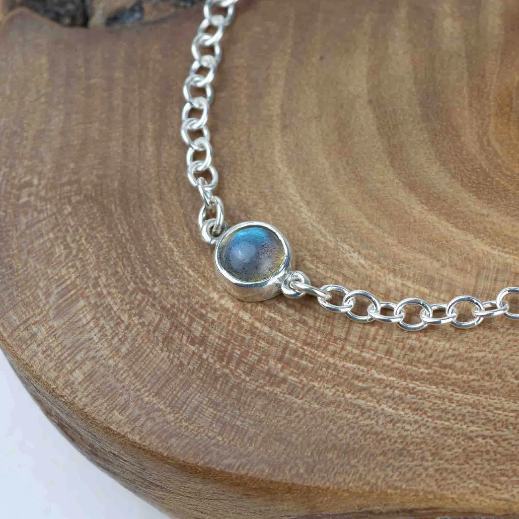 Labradorite Gemstone Bracelet