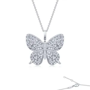 Lafonn Butterfly Pendant Necklace